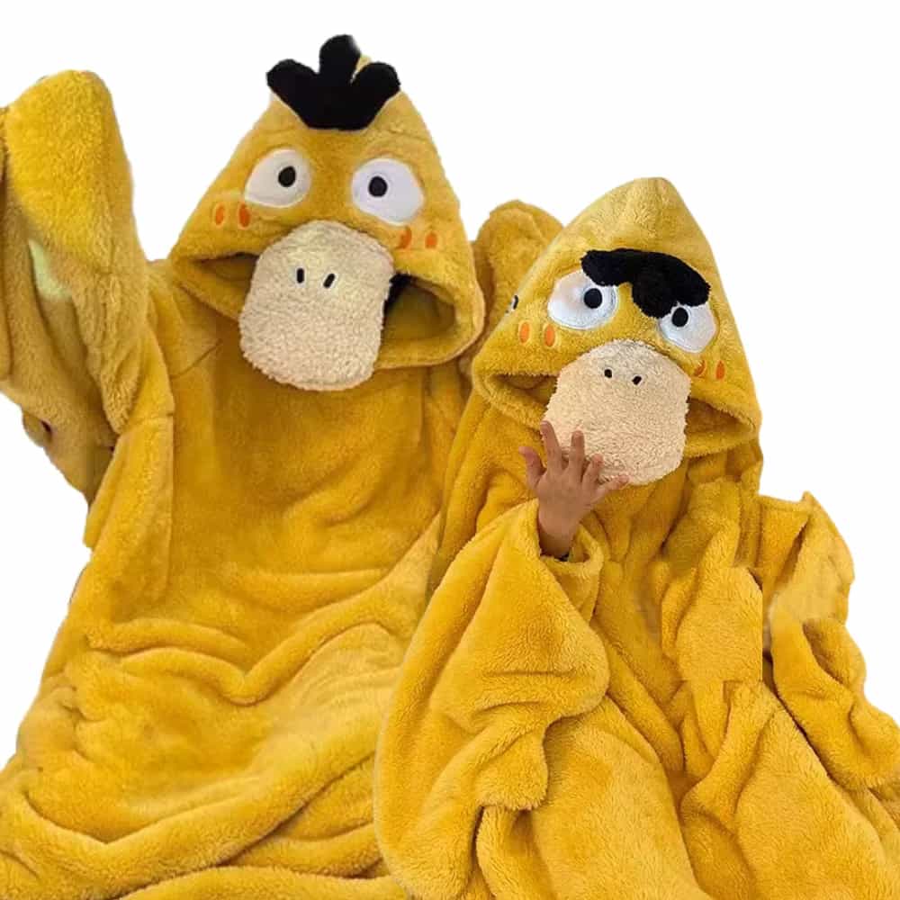 Super Soft Lazy Robe Pokémon Psyduck 100 cm