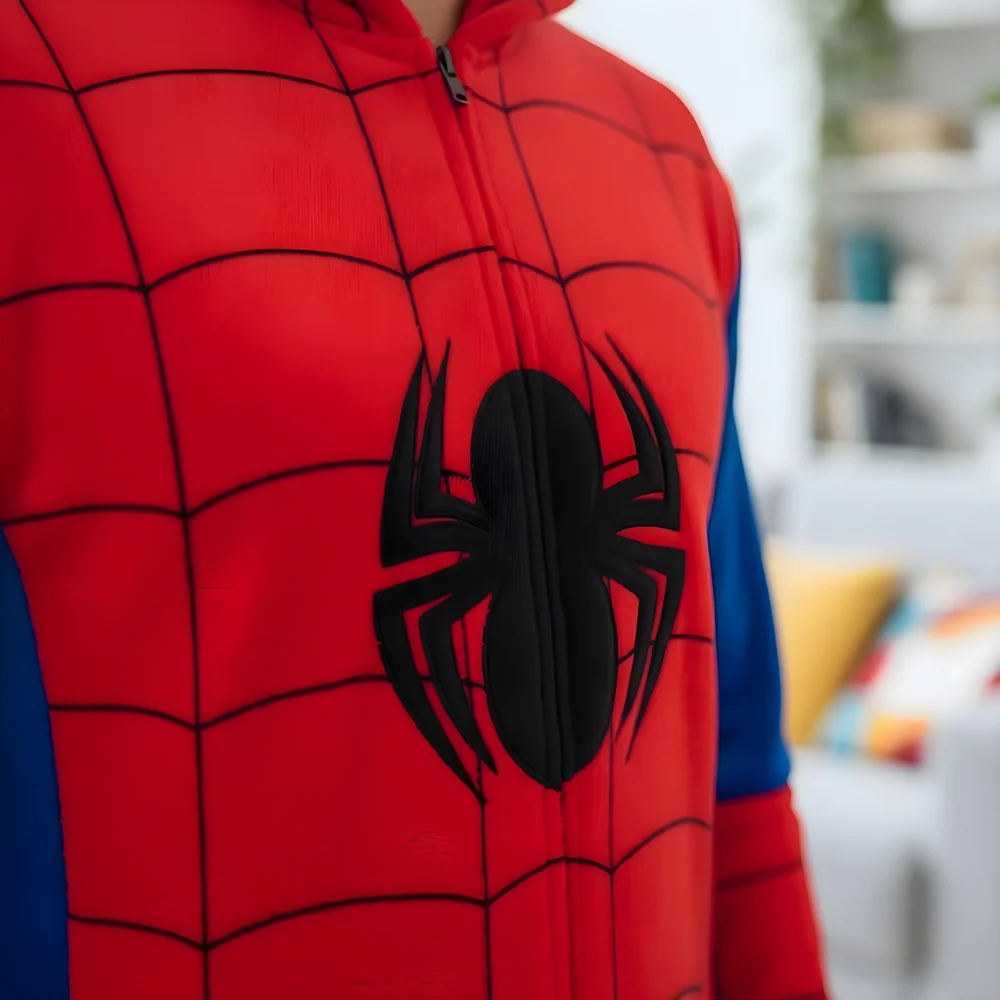Kigurumi Onesie Pyjamas Costume Spiderman, view 3