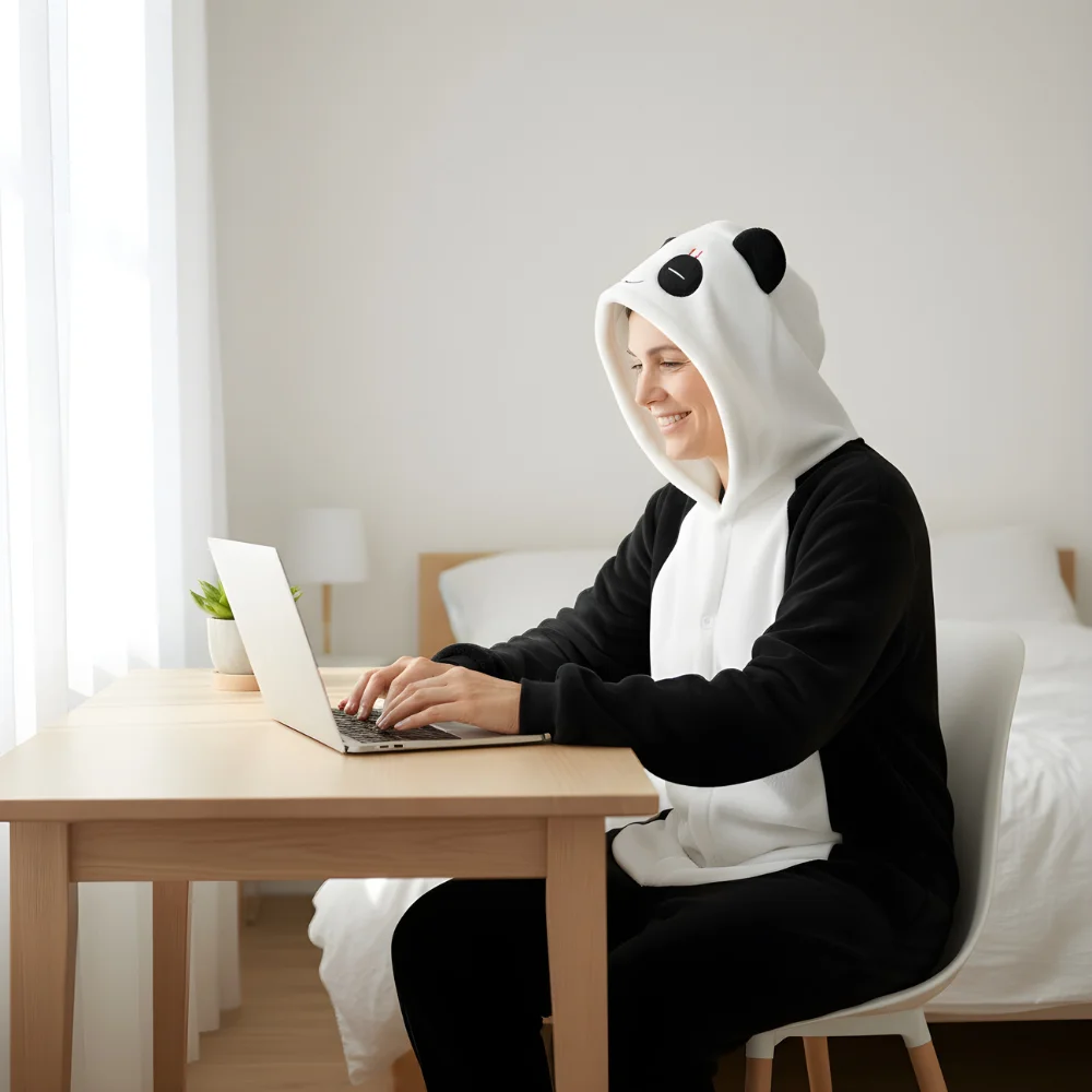Kigurumi Onesie Pyjamas Costume Panda, view 9