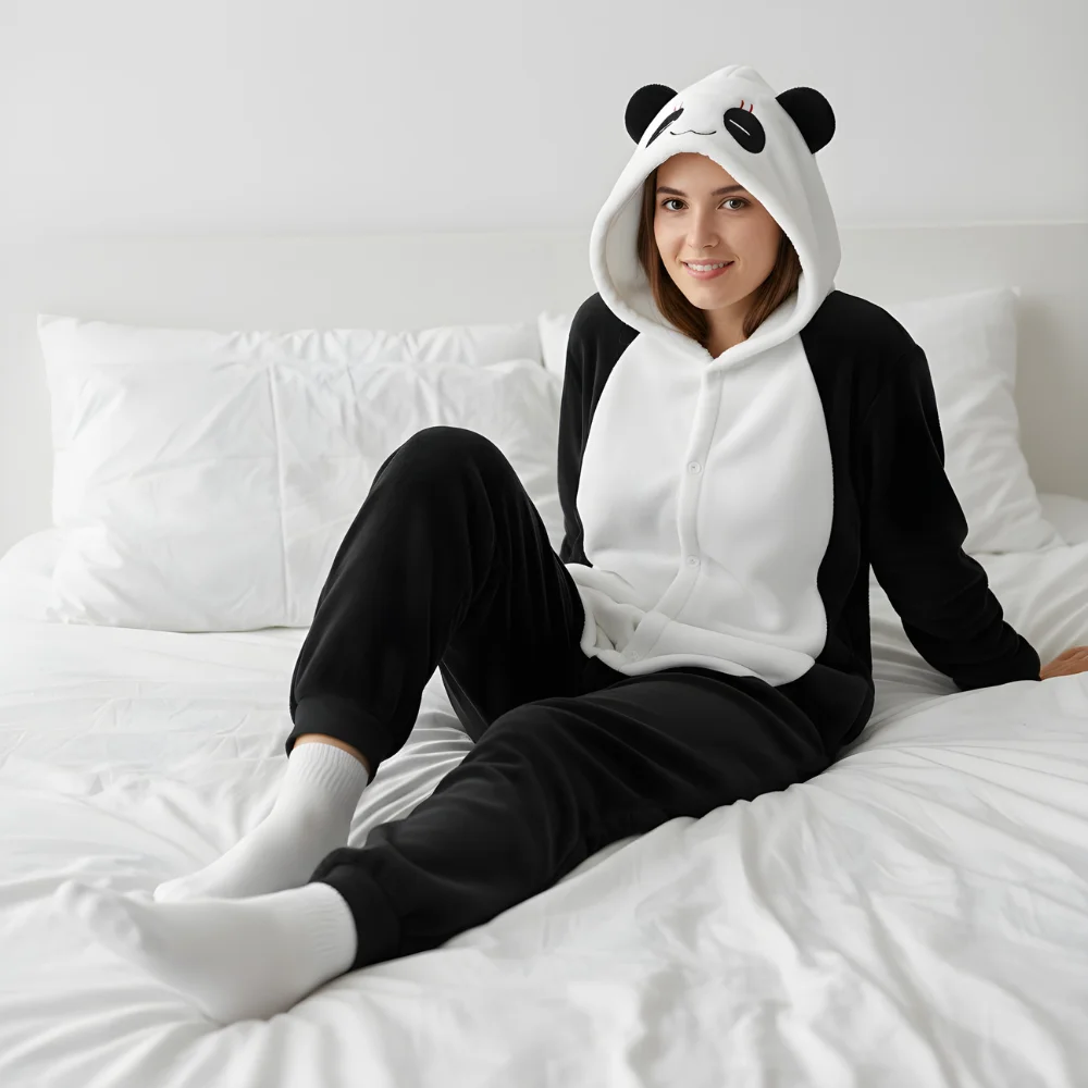 Kigurumi Onesie Pyjamas Costume Panda, view 4