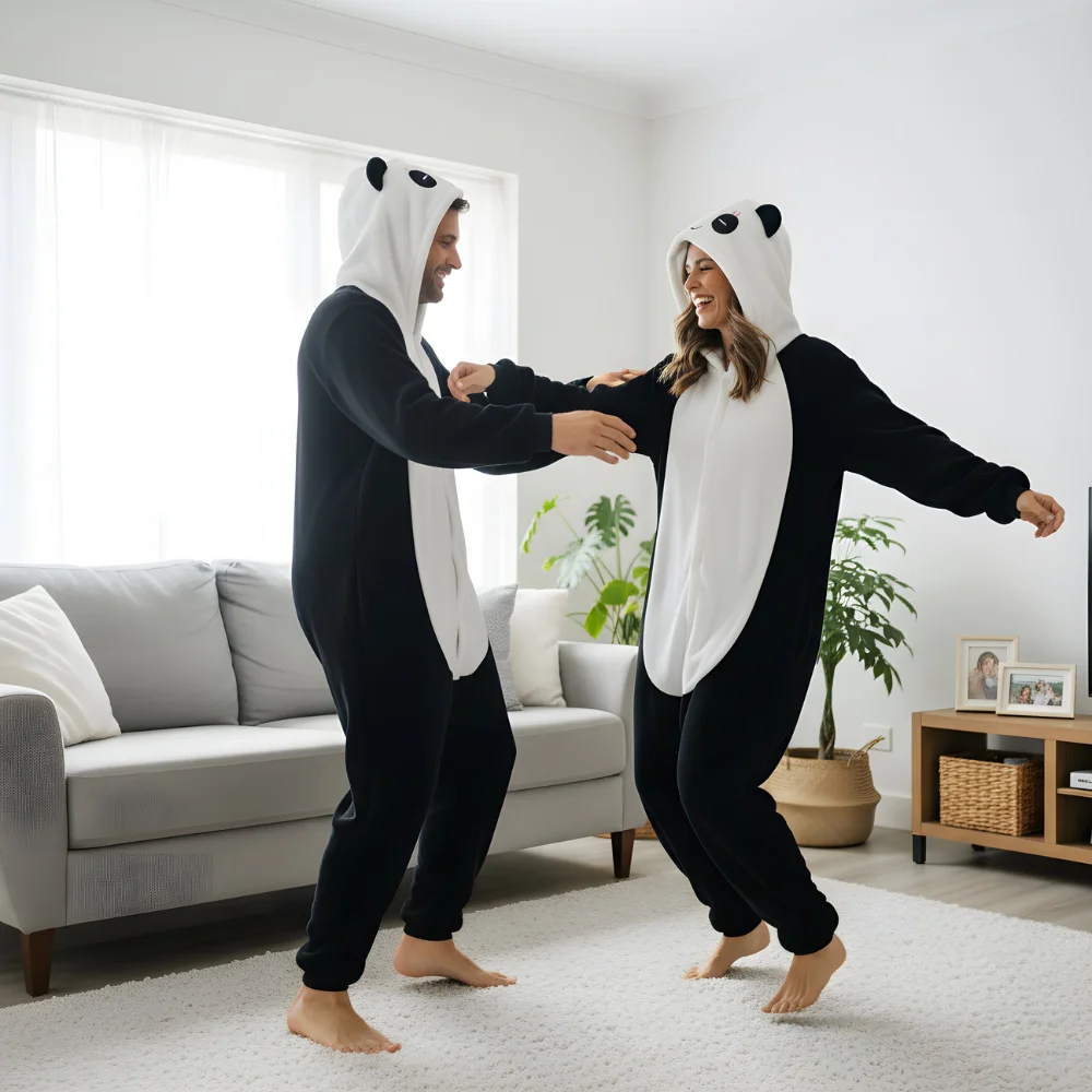 Kigurumi Onesie Pyjamas Costume Panda, view 8