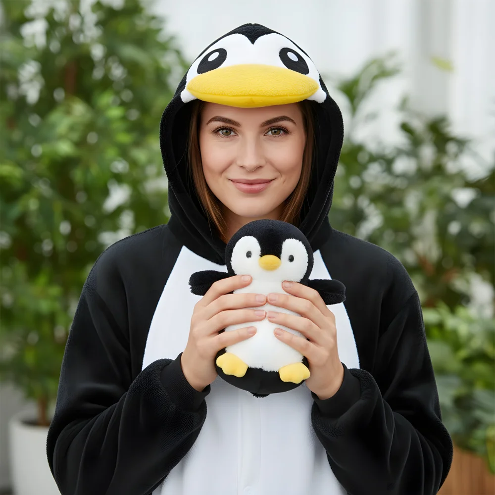 Kigurumi Onesie Pyjamas Costume Penguin, view 9