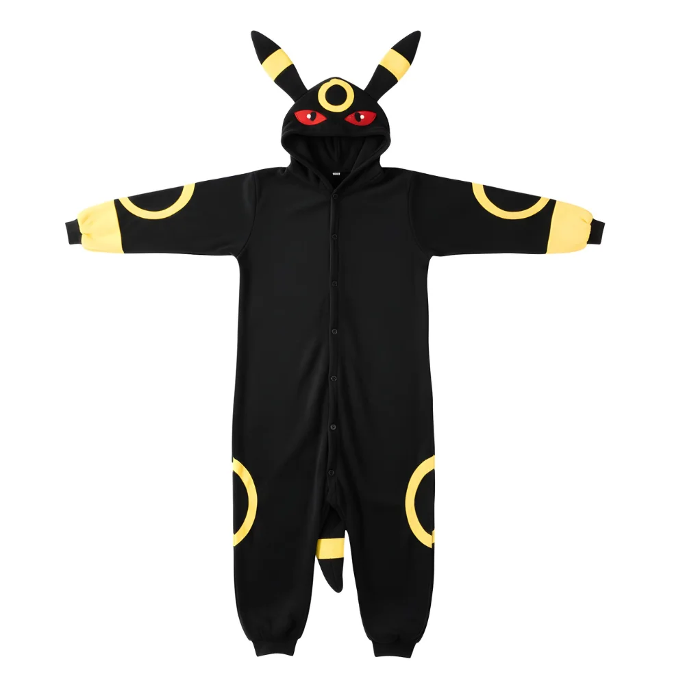 Kigurumi Onesie Pyjamas Costume Pokémon Umbreon, view 6