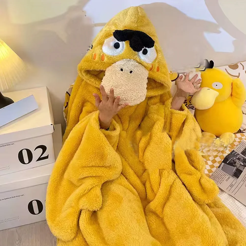 Super Soft Lazy Robe Pokémon Psyduck 100 cm, view 2