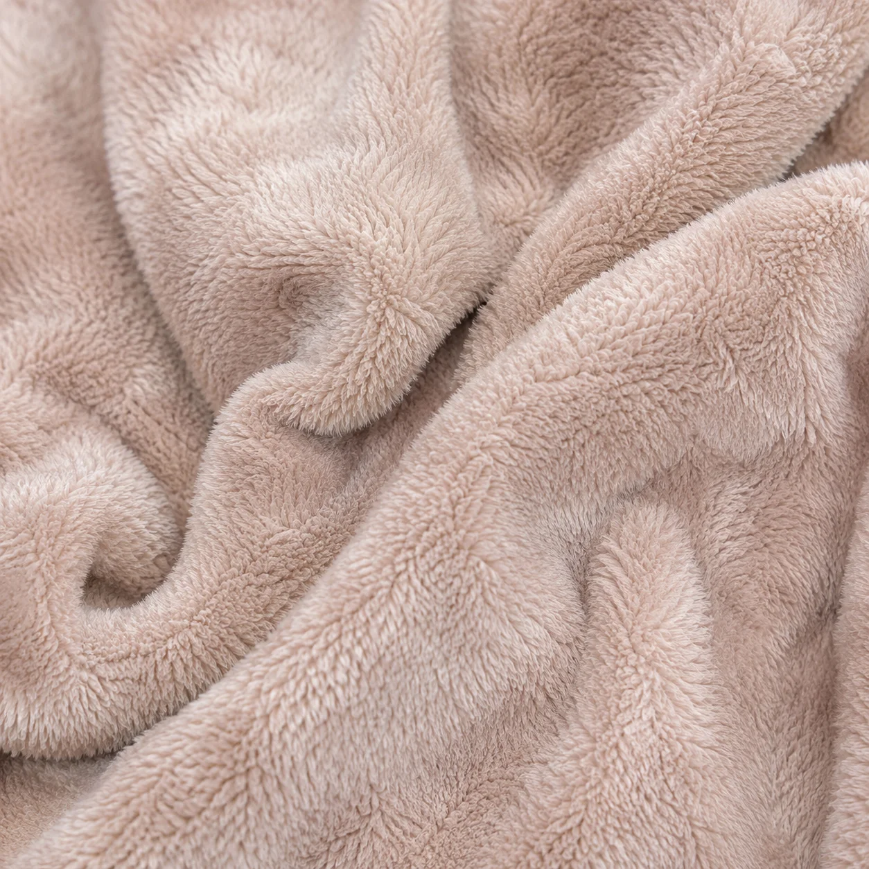 Premium Blanket 200x220 Soft Plush for Bed and Sofa Pink Silkce, view 7