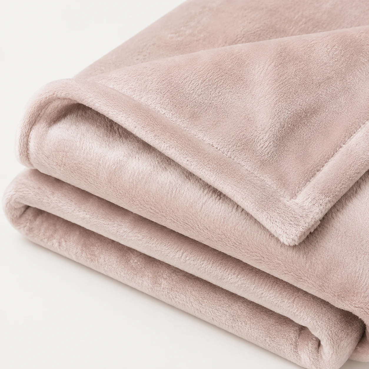 Premium Blanket 200x220 Soft Plush for Bed and Sofa Pink Silkce, view 9