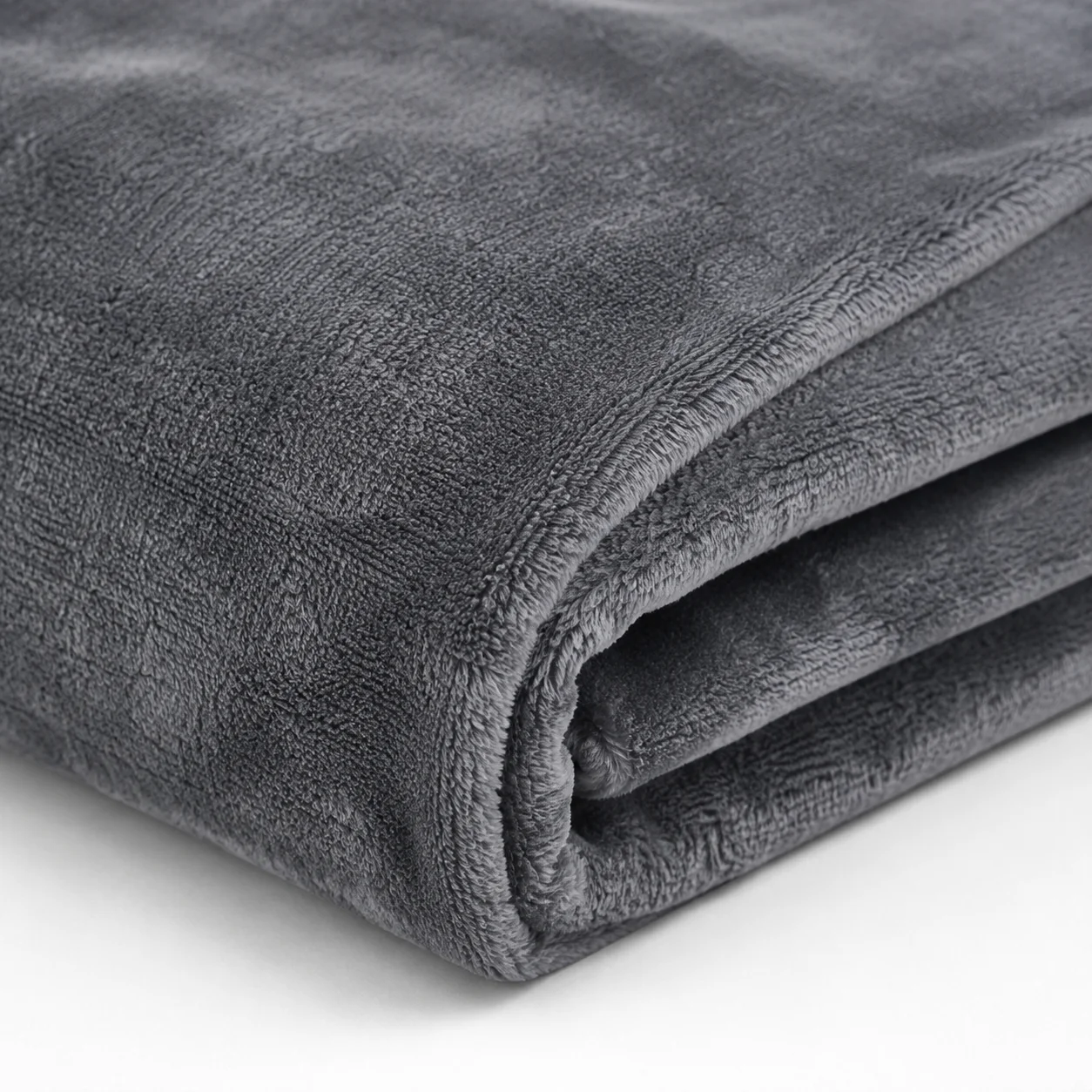 Premium Blanket 200x220 Soft Plush for Bed and Sofa Grey Silkce, view 7